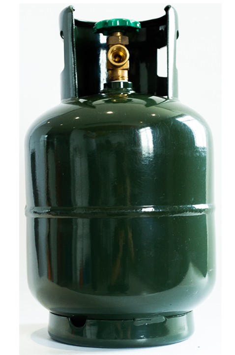 والو کے ساتھ 9 کلوگرام ایل پی جی گیس ٹینک